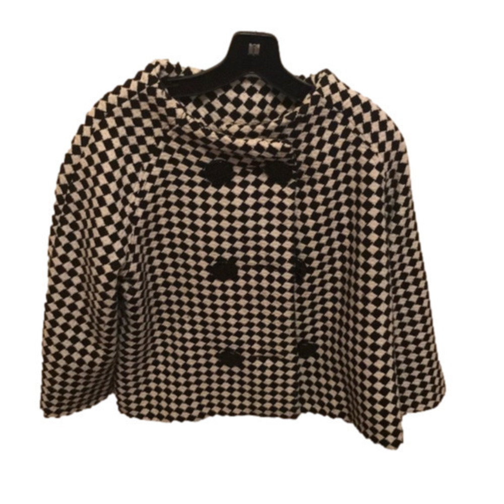 Women’s Checkered Medium Blazer